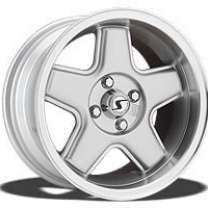 Schmidt ModernLine 8x15 silber LK 4/98 mit Hankook 195/45-15